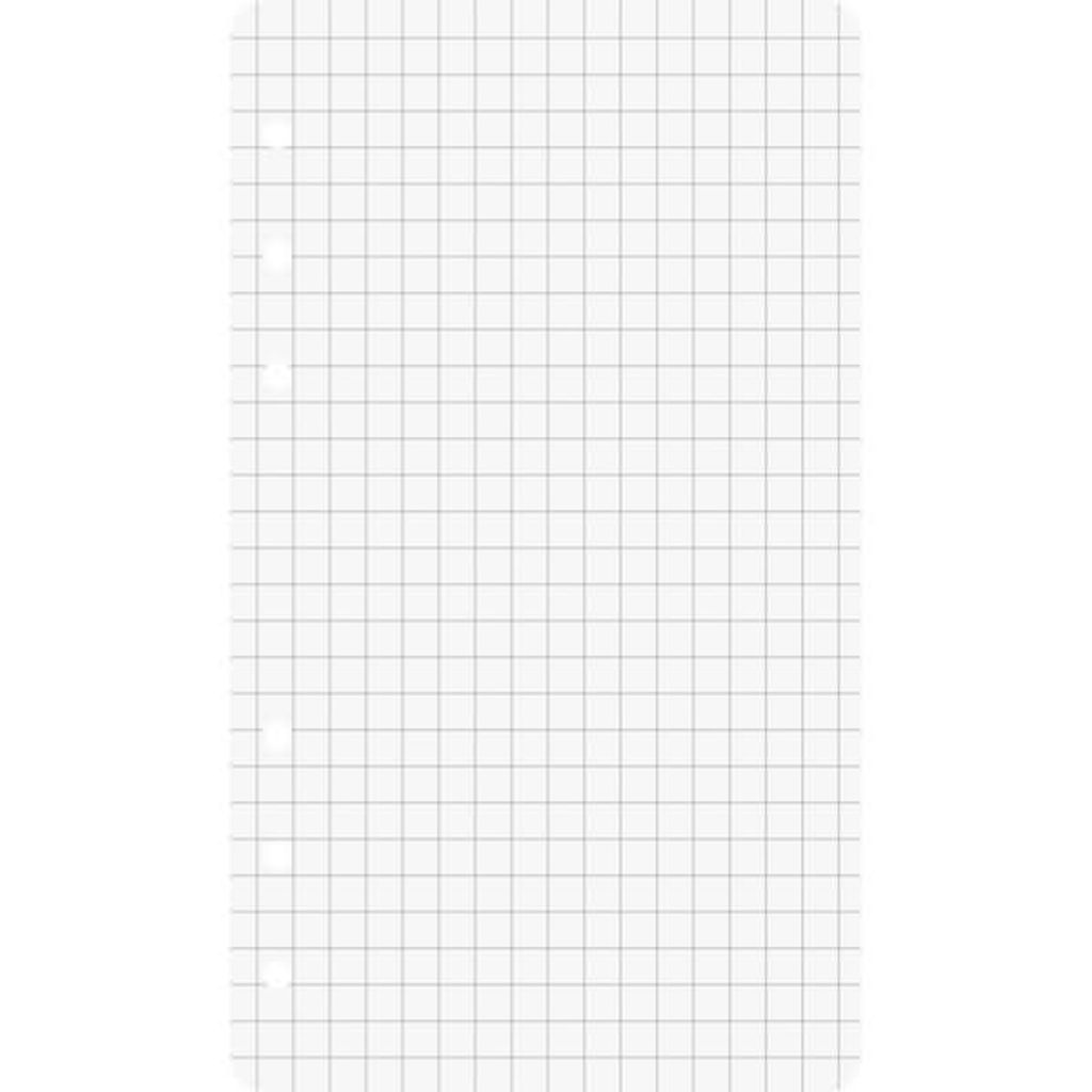 BRUNNEN Ringbucheinlagen | A6, 5 mm kariert, weiß, 50 Blatt Produktbild 