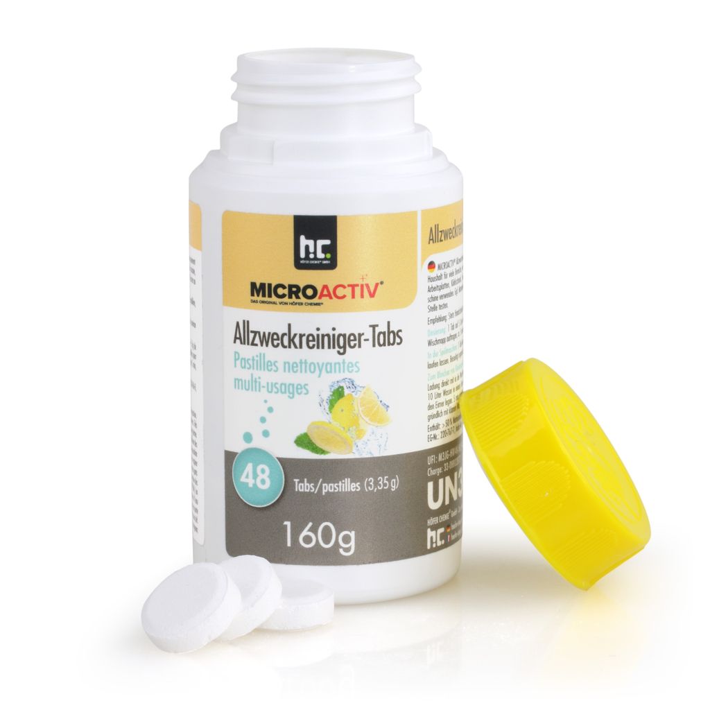 160 g Microactiv® Allzweckreiniger Tabs Produktbild 