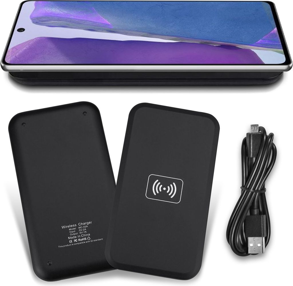 QI Wireless Charger Schnell Ladegerät für Samsung Galaxy Produktbild 