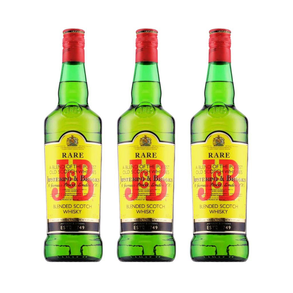 Justerini & Brooks J&B Rare Blended Scotch Whisky 3er Produktbild 