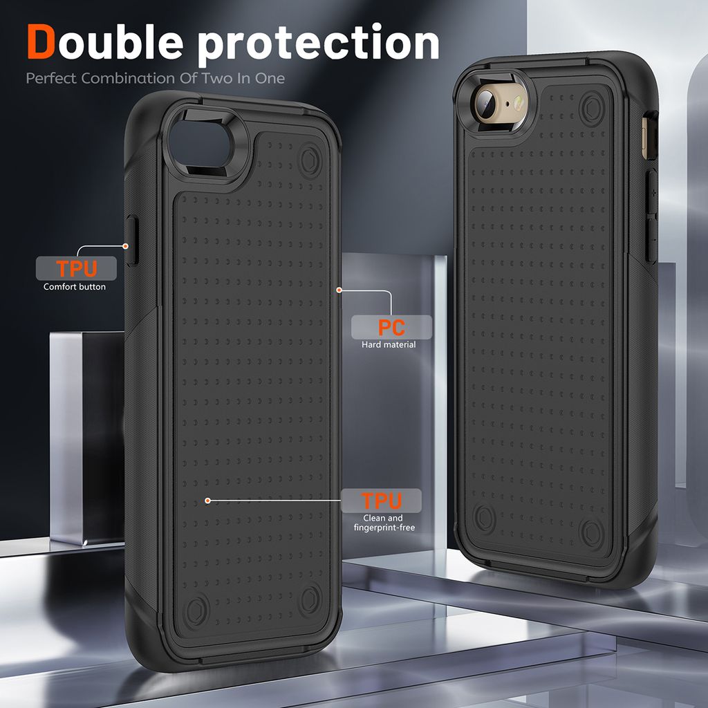 2 Custodie Nurkorki Per IPhone 8/7/SE 2022/2020 | Motivo Star 23, TPU Antiurto E Antigraffio, Confezione Da 2 - 2
