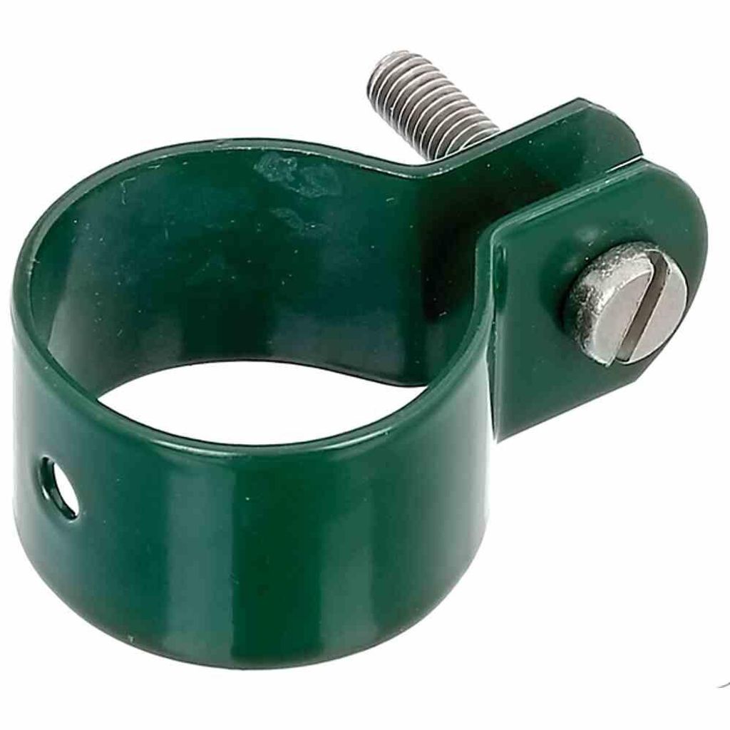 Strebenschellen verz. grün-besch. 34 mm Produktbild 
