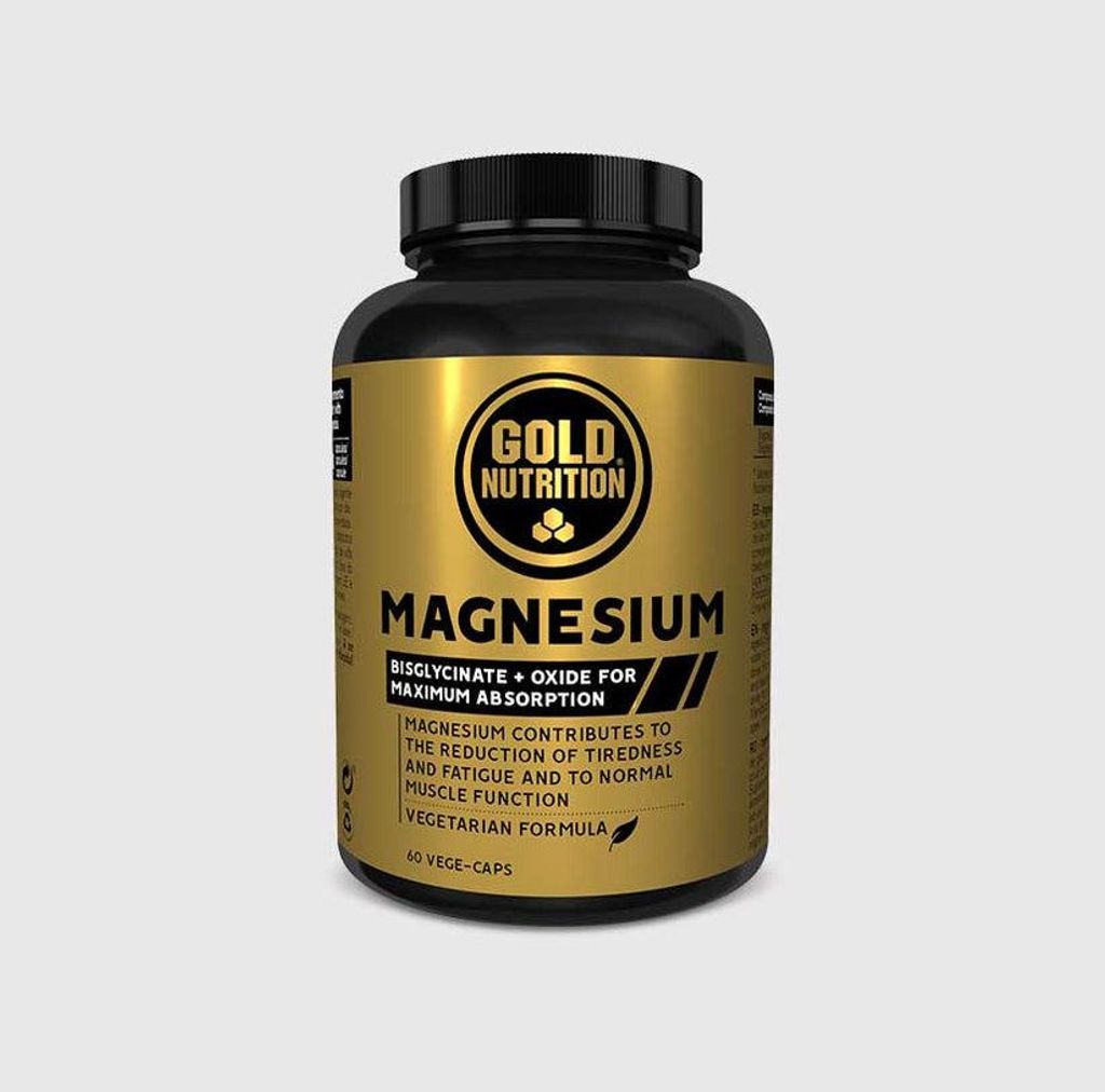 Gold Nutrition Vitamine & Nahrungsergänzungsmittel Magnesium 600 mg – 60 Kapseln