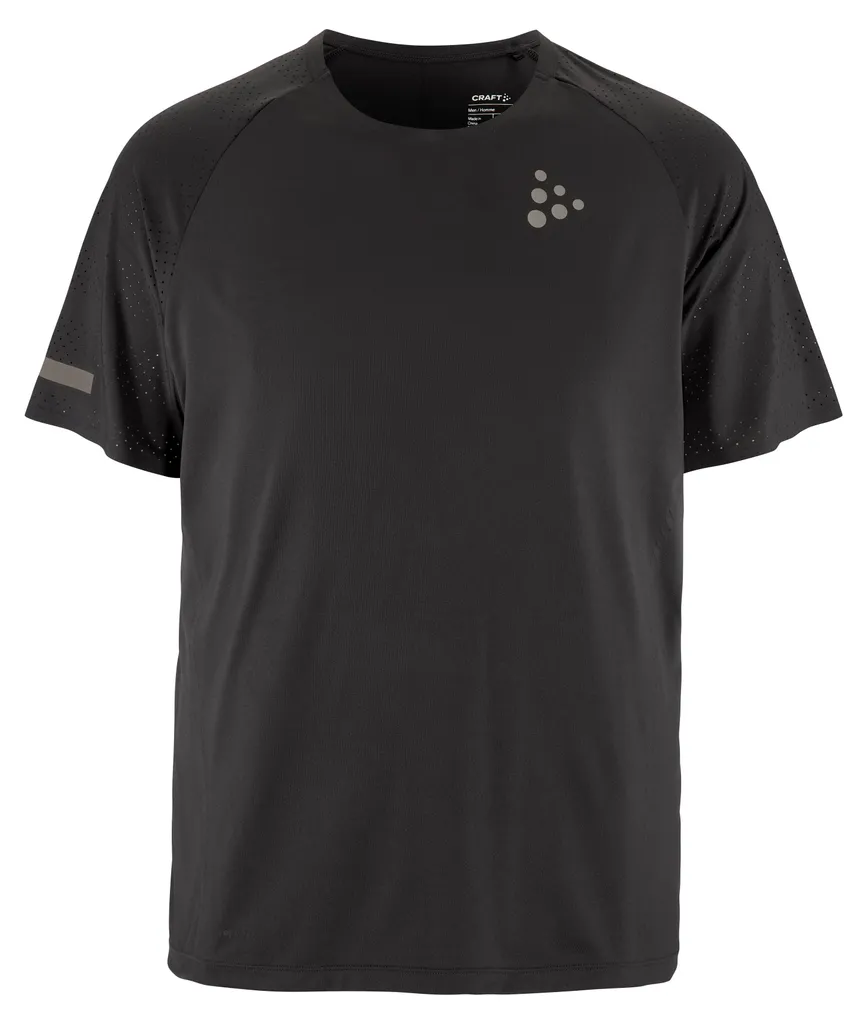 T-shirt de course pour temps chaud Craft PRO Hypervent 2 gris et noir