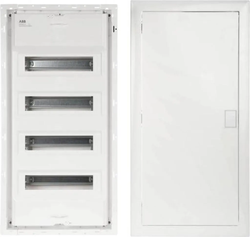 Tableau électrique encastrable ABB UK600 - 4 rangées 48 modules IP30 - 8