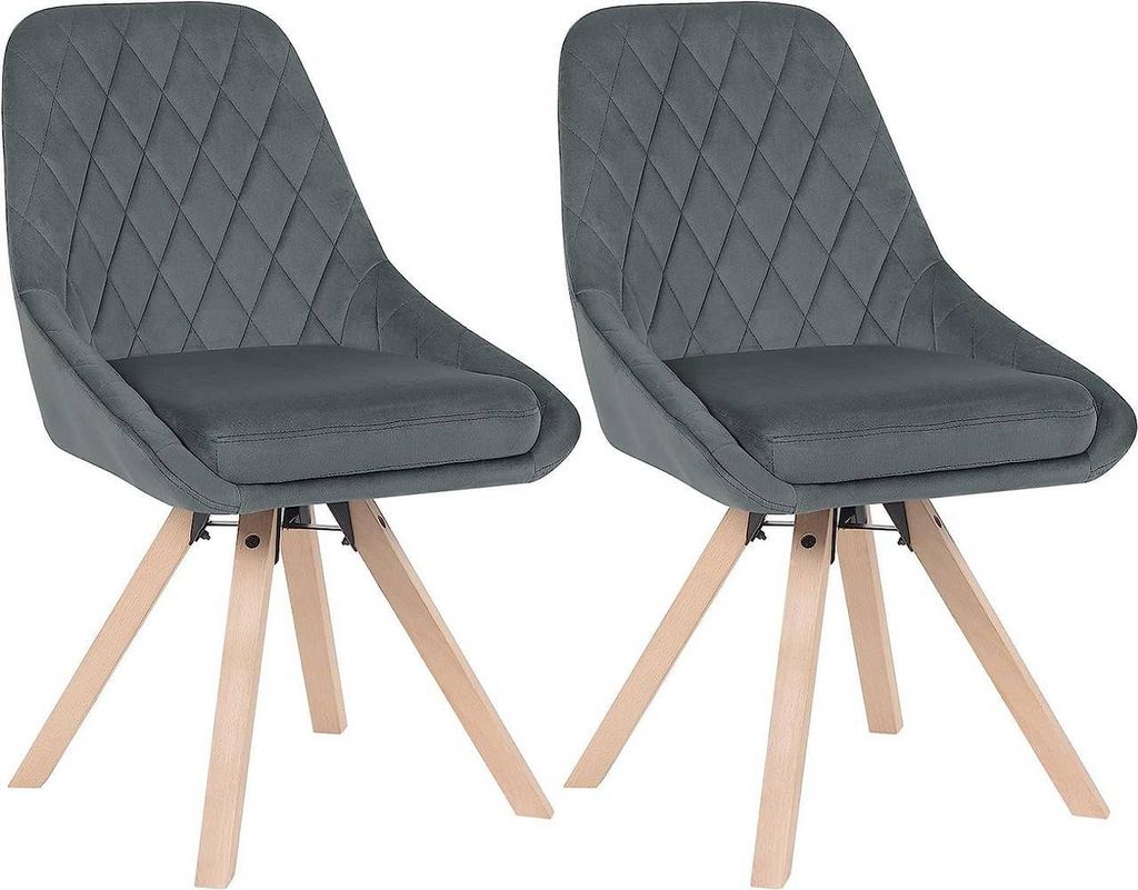 WOLTU 2er Set Esszimmerstühle drehbar, Drehstuhl, Produktbild 