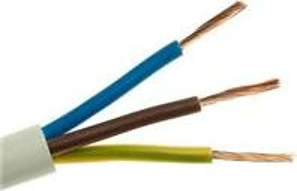 Câble Électrique OMY 3G1,5 mm² 3 Fils Souple pour Raccordement Mobile