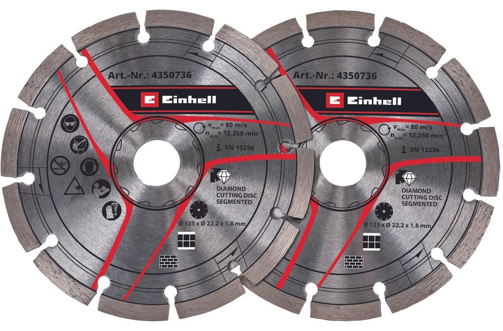 Einhell accessoires voor muurfrees: doorslijpschijf, Productafbeelding 