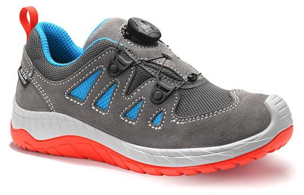 Halbschuh MADDOX Kids BOA grey-red Low, Gr. 31