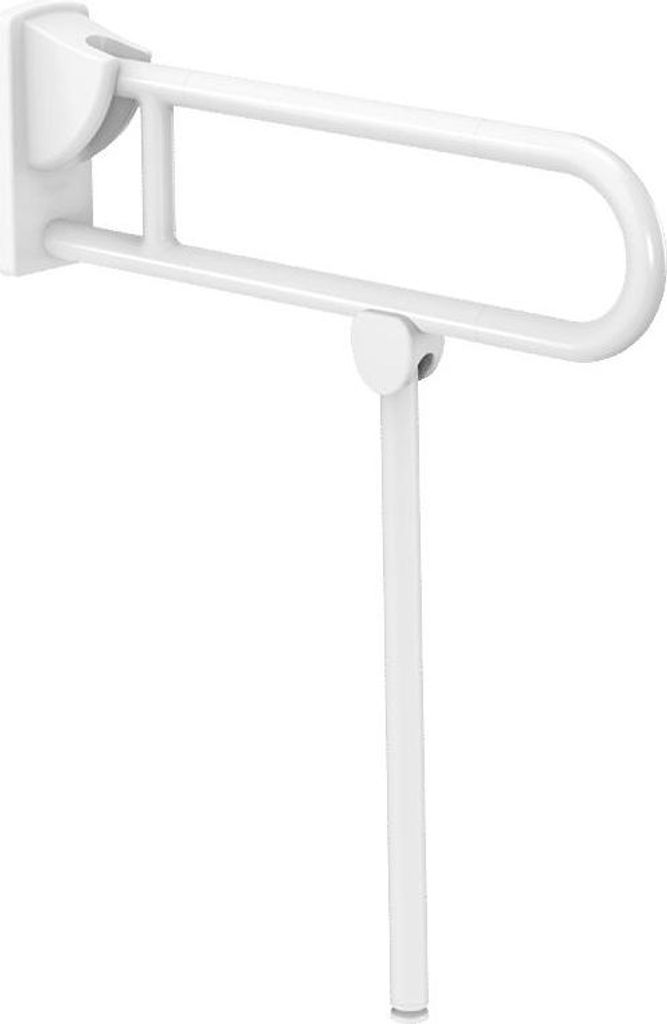 Delabie SK-Griff mit Fuß, D32 L650mm Nylon weiß