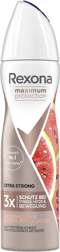 Rexona | Damen Antitranspirant - Spray – Mit Wassermelonen-Duft – Starker Schutz – Extra Frische – 150 ml