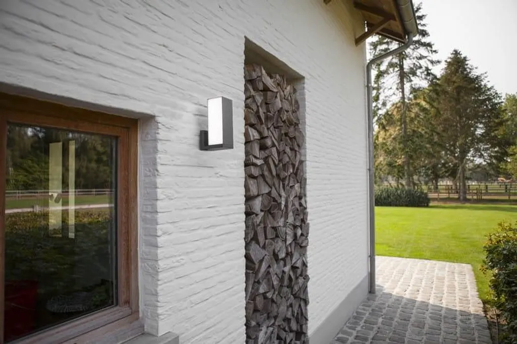 Applique Murale LED Extérieure Orientable IP54 LUTEC Cuba Anthracite