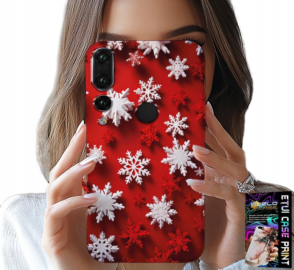 Hülle Für Huawei P20 Pro - Schneeflocken, Schnee, Sterne, Urlaub