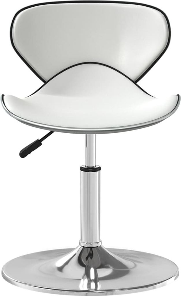 "SALE 2026"Esszimmerstuhl Polsterstuhl - CLORIS - Küchenstuhl elegantes Design -Weiß Kunstleder - 45,5x45x(61-76)cm - Esszimmerstühle DEMöbel34...