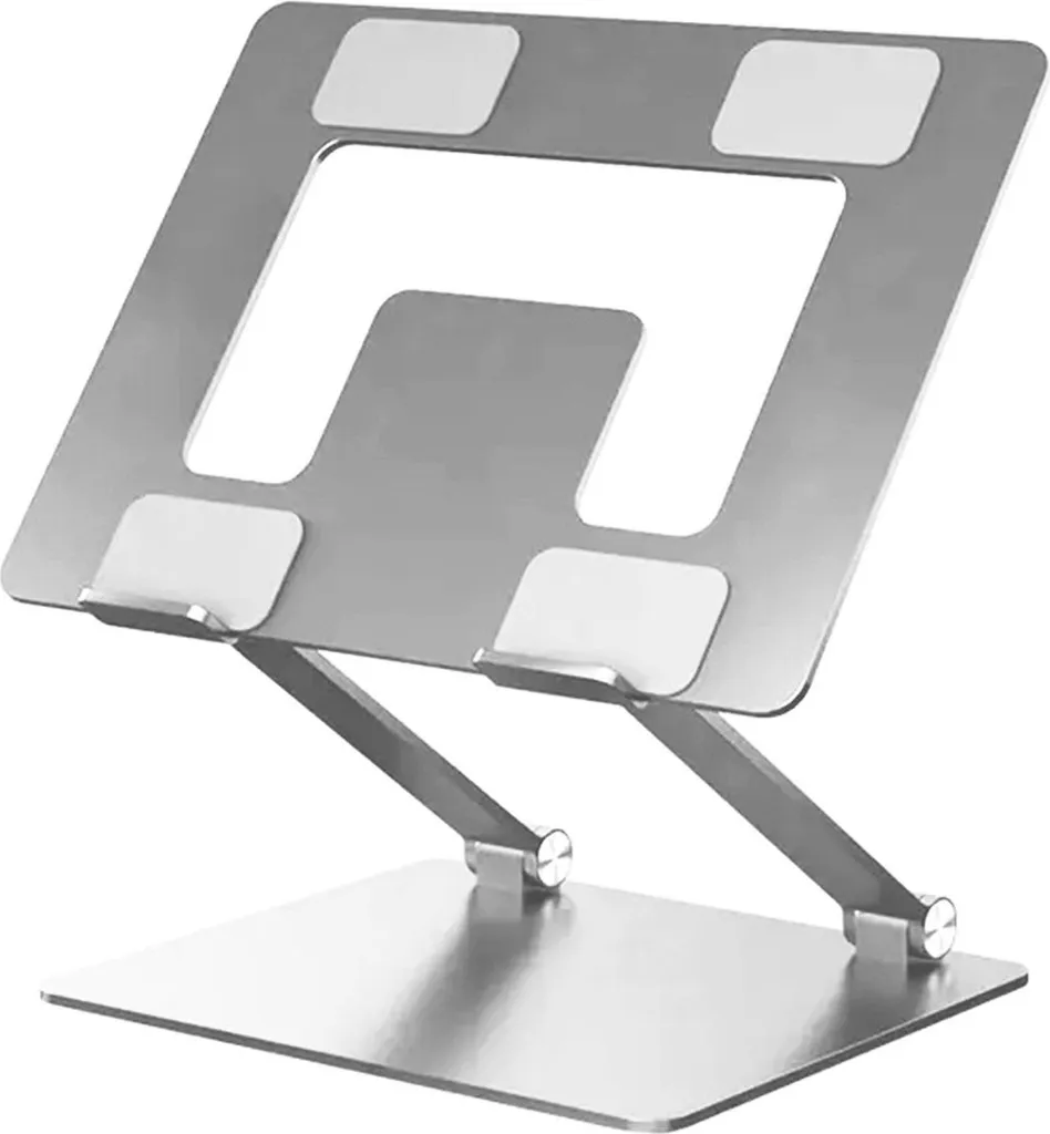 Support ordinateur portable inclinable APT DA117 en alu silver robuste - 2