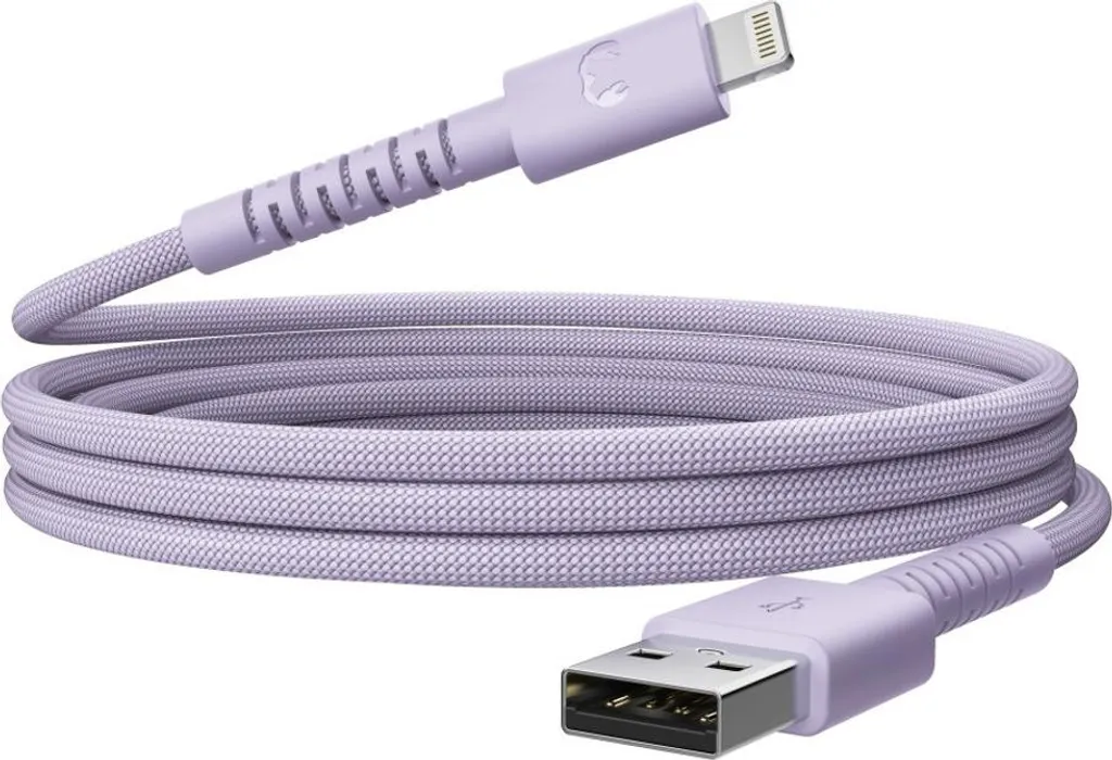 Câble FlexWave Lightning 2m violet lilas : ultra résistant et long