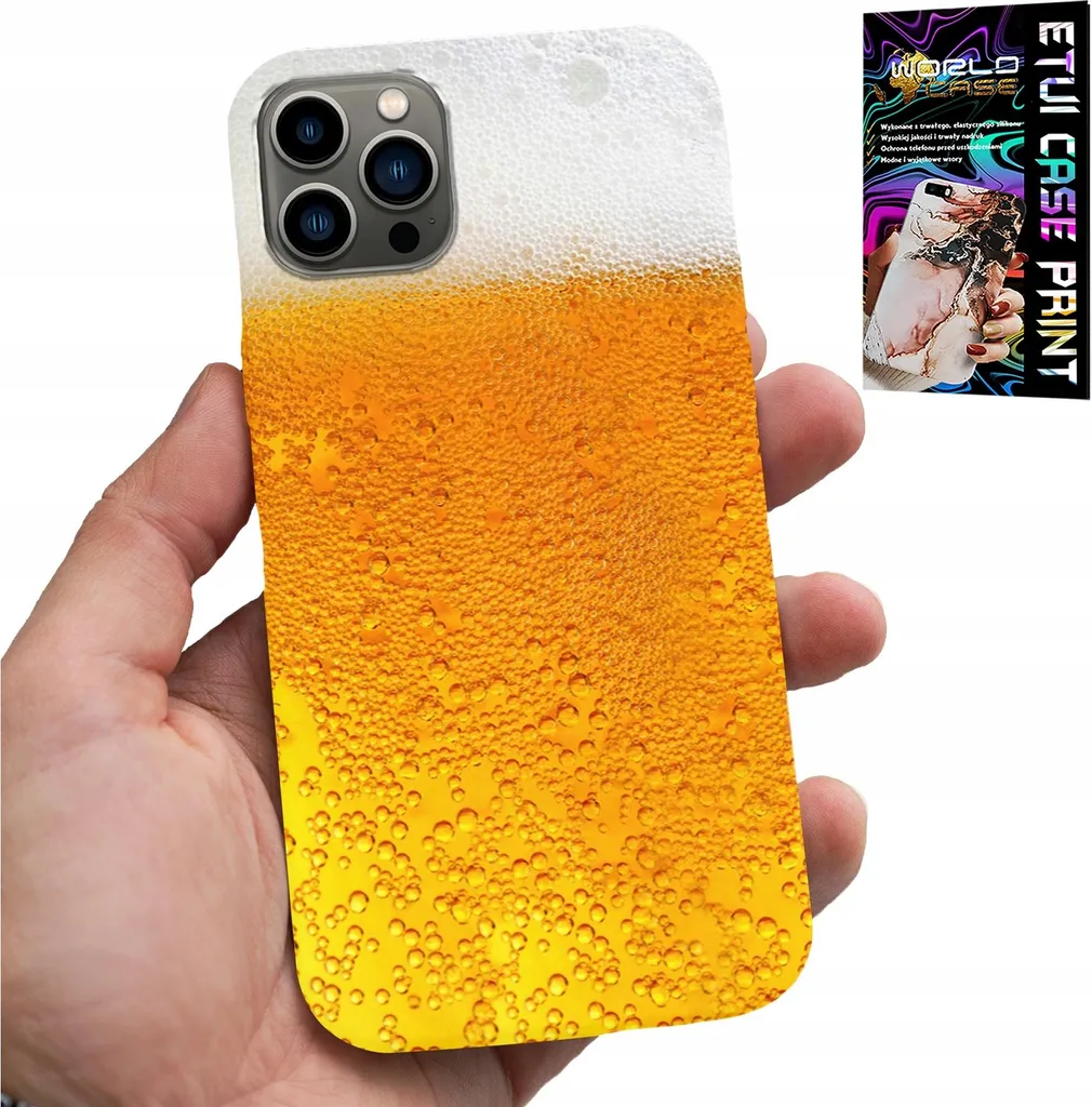 Custodia Birra iPhone 13 Mini - Cover Antiurto Design Boccale Uomo