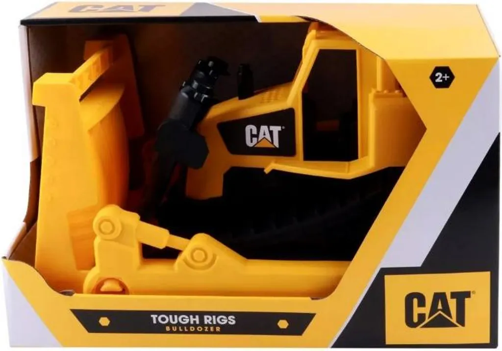 Jouet de Chantier CAT pour Bac à Sable - Grand Bulldozer Funrise Jaune