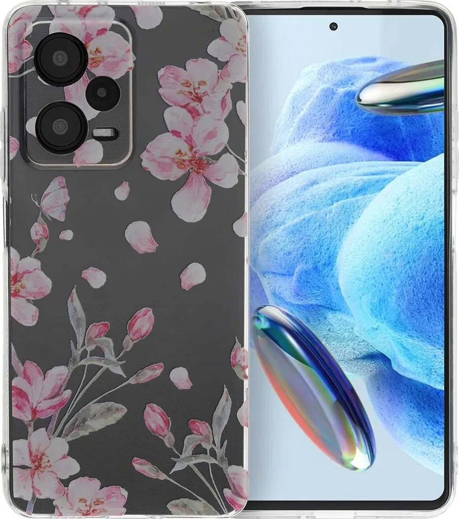 Cover Xiaomi Redmi Note 12 Pro 5G imoshion Blossom Watercolor - Chic