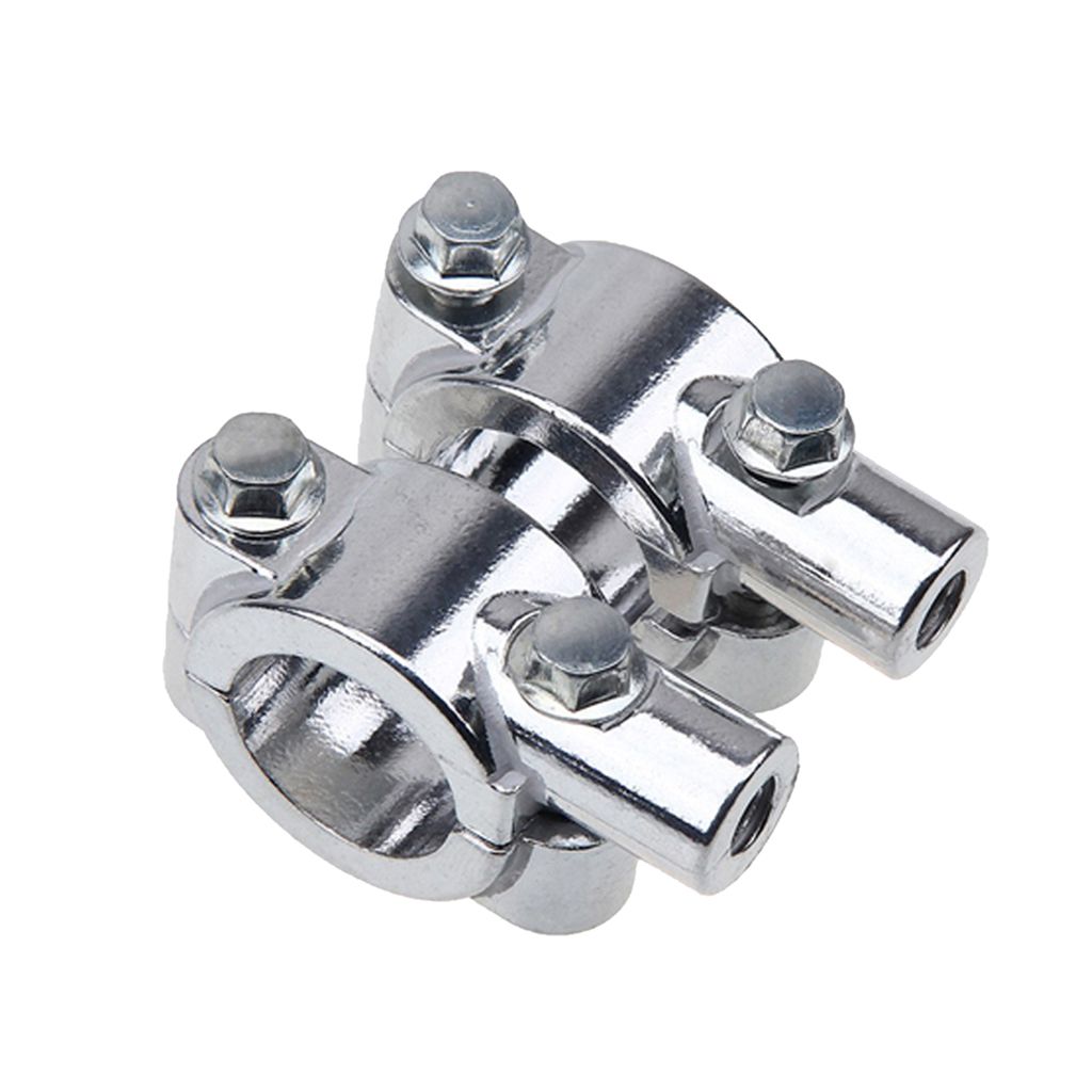 Aluminium Fahrrad 2 Spiegel Motorrad Rückspiegel Halter E-Bike Roller Lenkerende