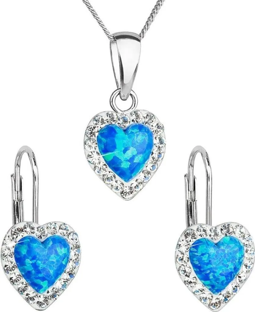 Parure Gioielli Cuore Preciosa 39161.1 | Cristalli Boemi Certificati