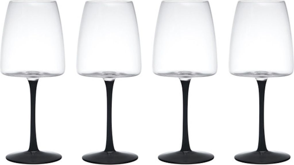 Mikasa Palermo Crystal Set de 4 Gläser de Rotwein, 450ml, Produktbild 