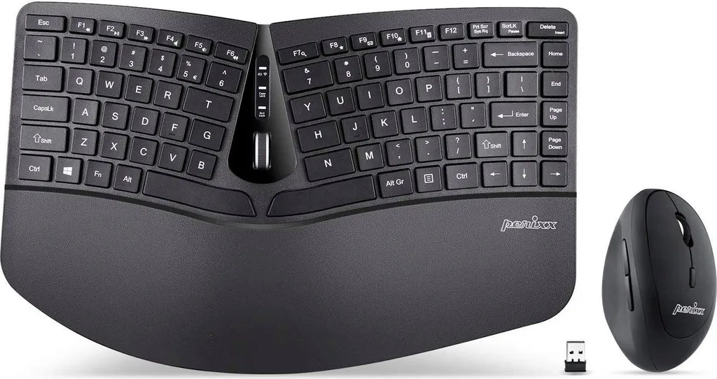 Évitez les Douleurs au Poignet avec le Kit Clavier Souris Perixx PERIDUO-606B