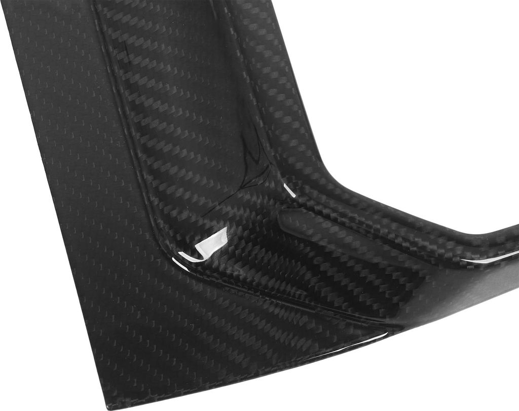 Auto Getriebe Abdeckung Trim Carbon Faser Konsole Shifter Panel Rahmen Aufkleber Ersatz für Toyota GR86 2022 zu 2024 3K Twill Muster