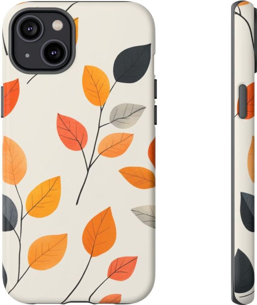 Herbstlaub-Muster – Hülle Kompatibel mit iPhone 14 Plus