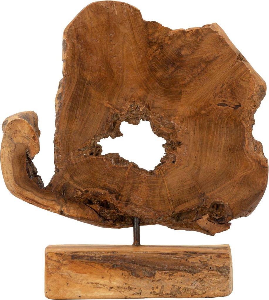 Mauro Ferretti Skulptur Bintang 31x13x35 cm Teakholz braun