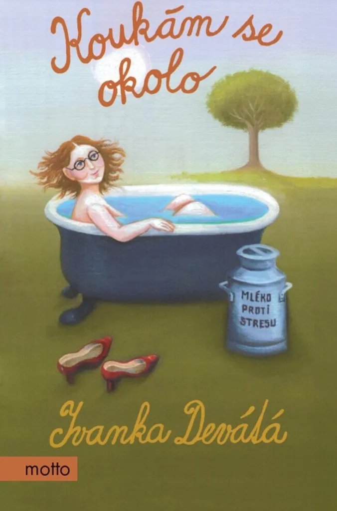 Livre slave Koukám se okolo : lecture détente d'humour par Ivanka Devátá
