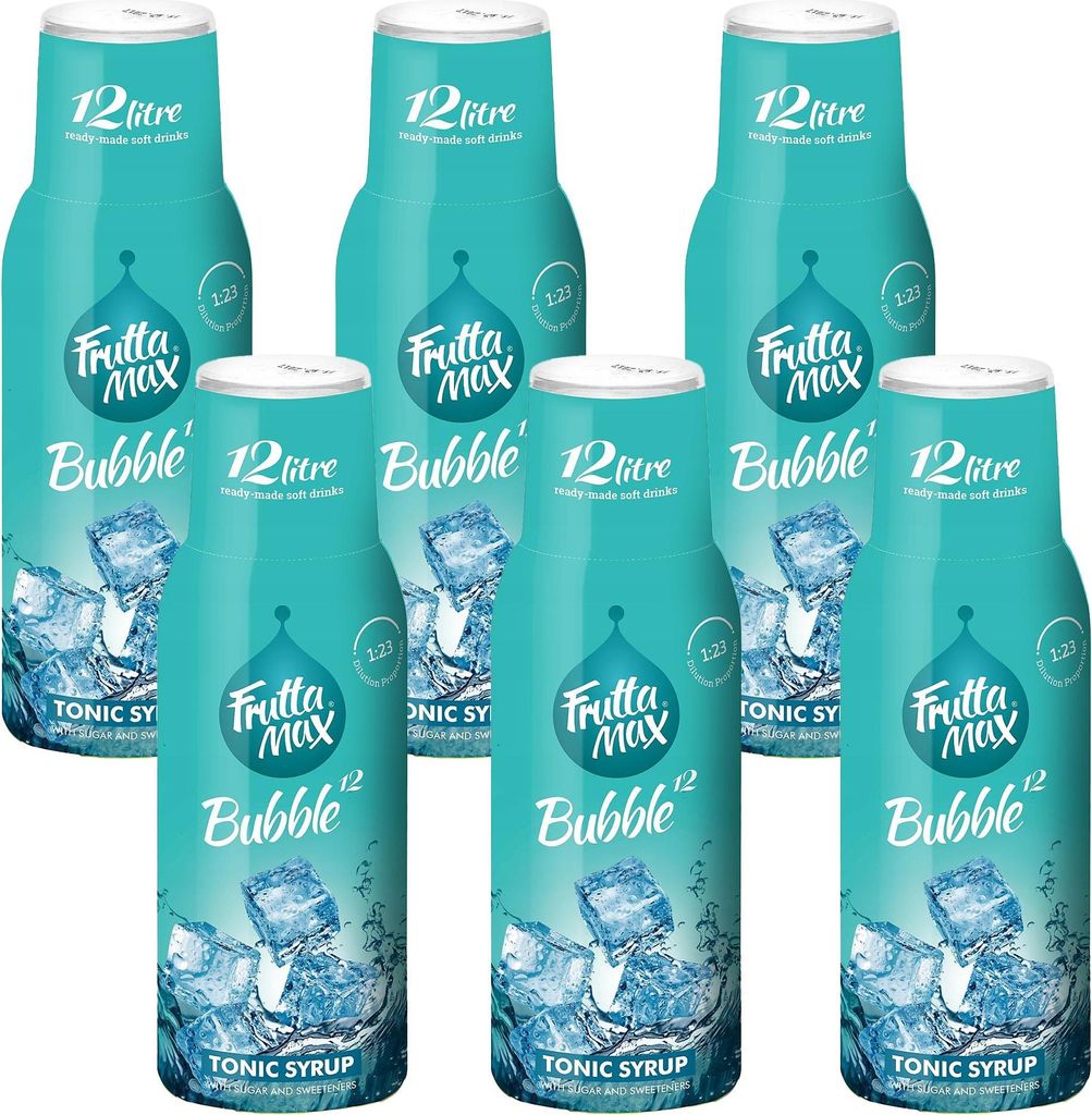 FruttaMax, jarabe tónico, 500 ml, concentrado, paquete de 6 Imagen del producto 