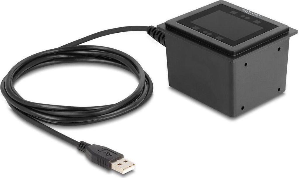 Delock - Barcode-Scanner - integriert - 60 Scans/Sek. - decodiert - USB