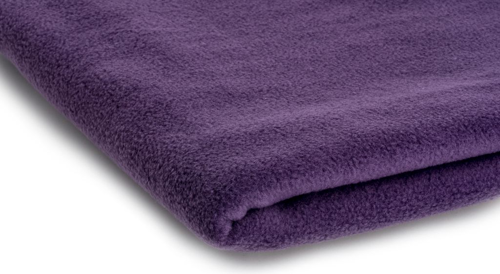 Tkanina Polar Fleece 200 g/m2 tmavě fialová 50 x 155 cm Obrázek produktu 