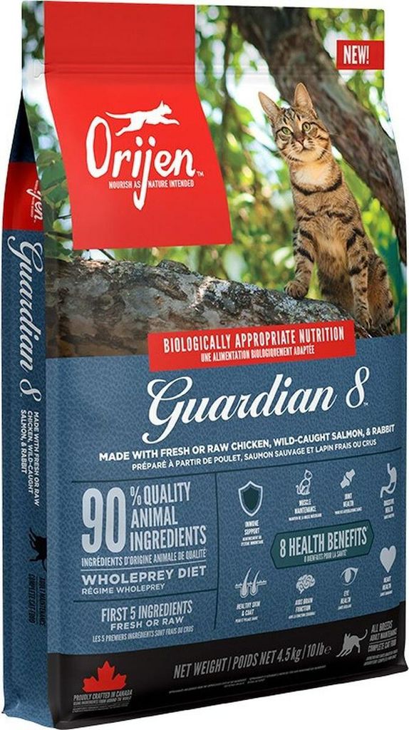 Orijen Guardian 8 Cat - Croquettes pour chats Image du produit 