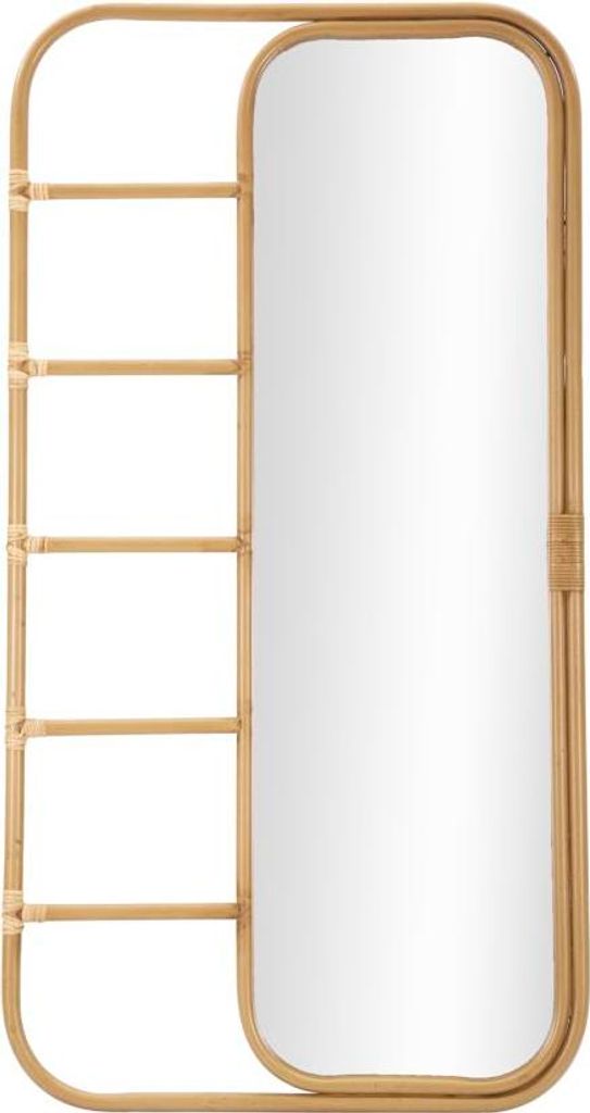 FURNLUX Bodenspiegel Panama Braun 78cm / Hauptfarbe: Braun / Abmessungen: 78 x 151 x 4 cm