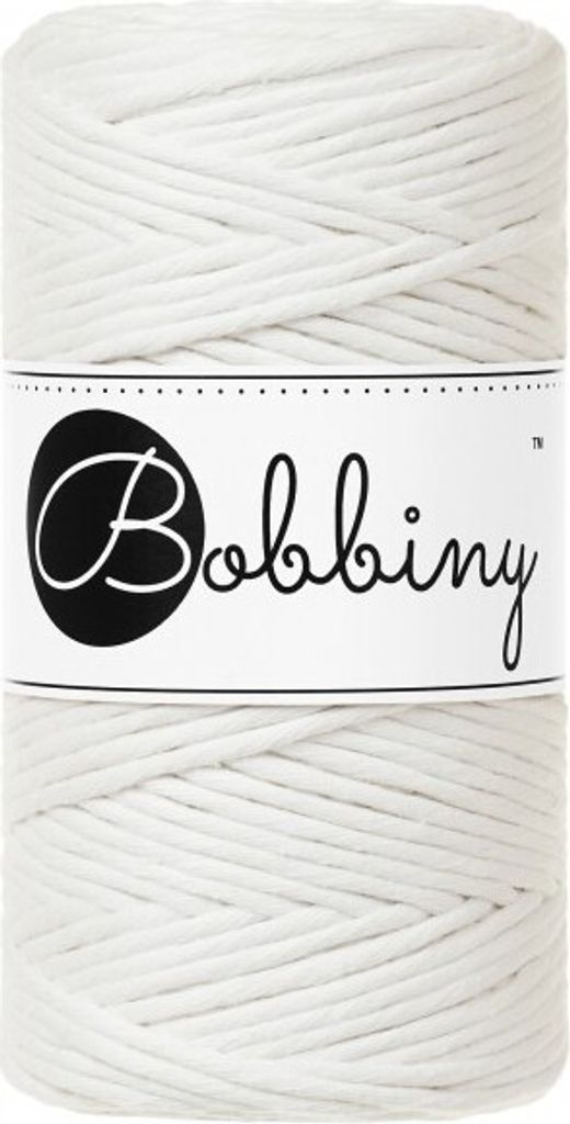 Bobbiny Macrame Cord 3 mm 100 m Off White Sznurek Zdjęcie produktu 