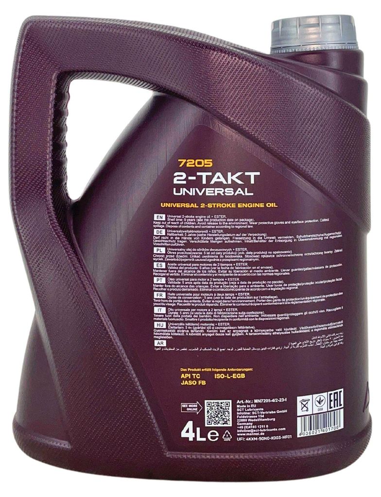 Mannol 2-taktný univerzálny 4 litre Obrázok produktu 