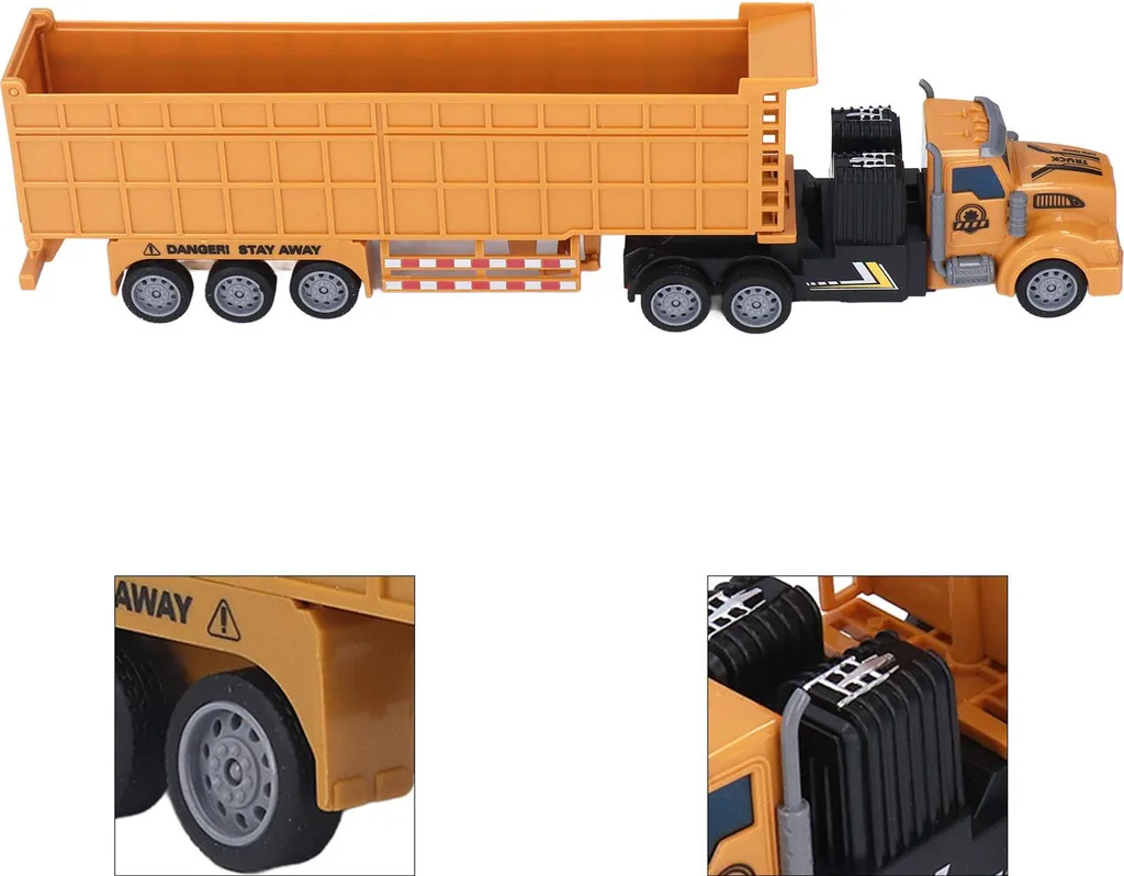 Jouet camion transporteur RC 1:48 pour piloter et s'amuser en intérieur
