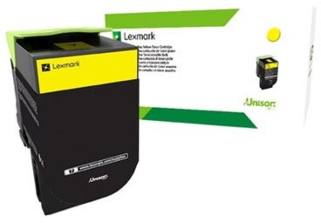 Lexmark 80C2HYE, 3000 Seiten, Gelb, 1 Stück(e) Produktbild 