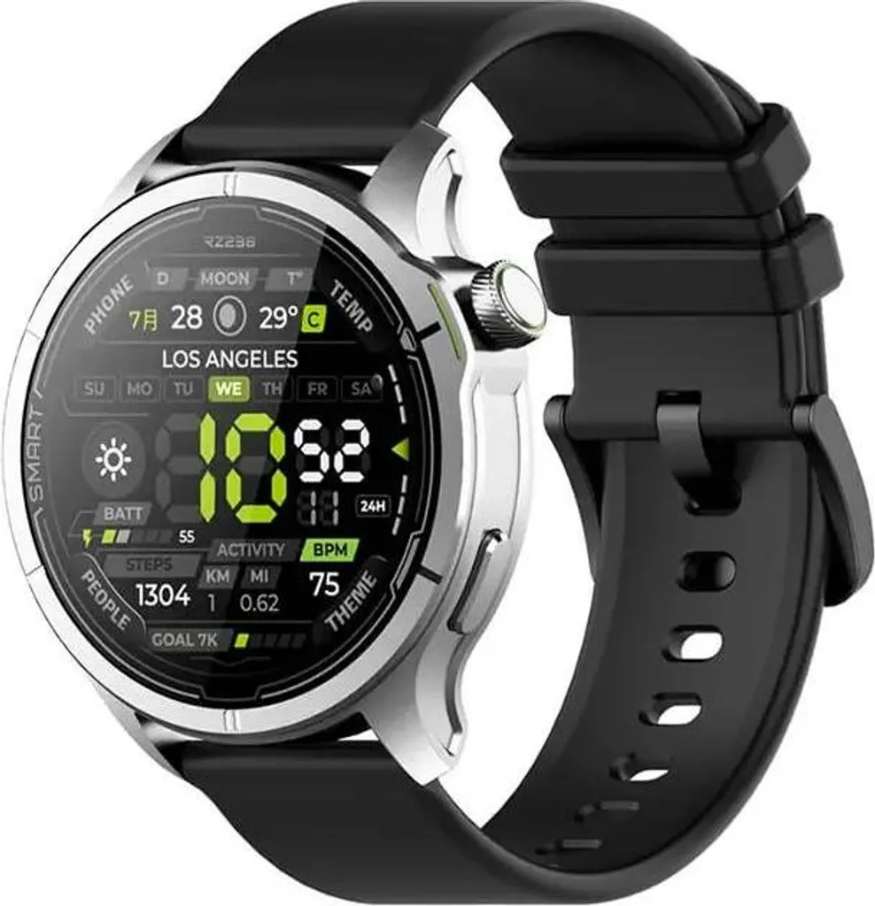 Montre sport intelligente AMOLED pour entraînement GPS et Bluetooth