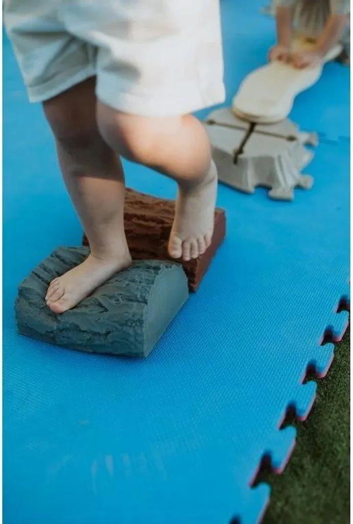 Parcours sensoriel MUFFIK Tronc d'arbre pour exercices de proprioception - 5
