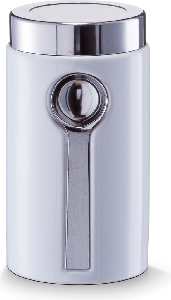 Vorratsdose mit Löffel Keramik/Edelstahl ZELLER Present Produktbild 