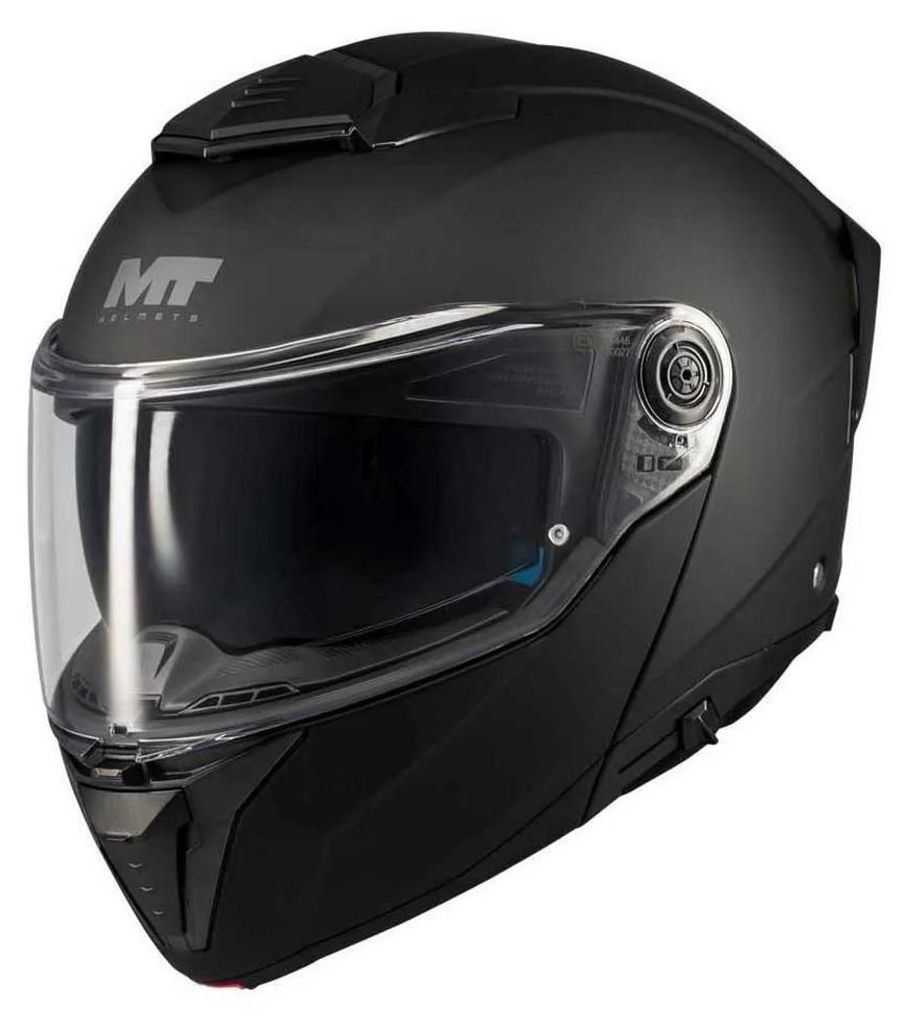 Mt Helmets Atom 2 Sv Pure Modularhelm Schwarz S Schwarz S