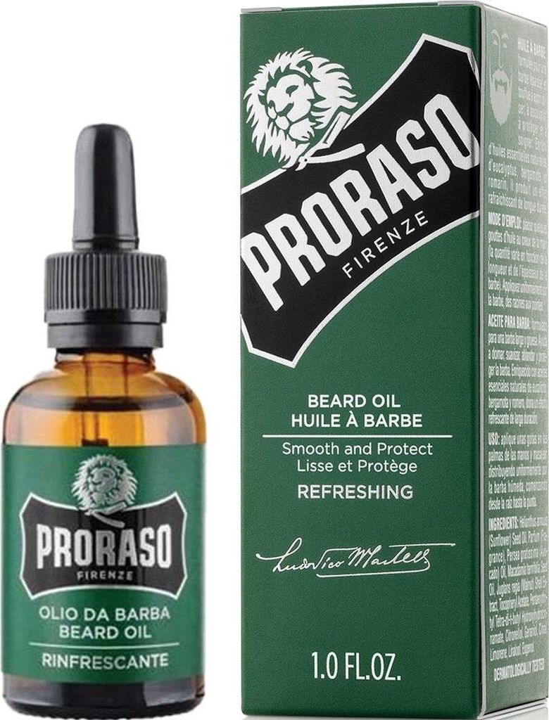 Proraso Odświeżający olejek do brody 30 ml Zdjęcie produktu 