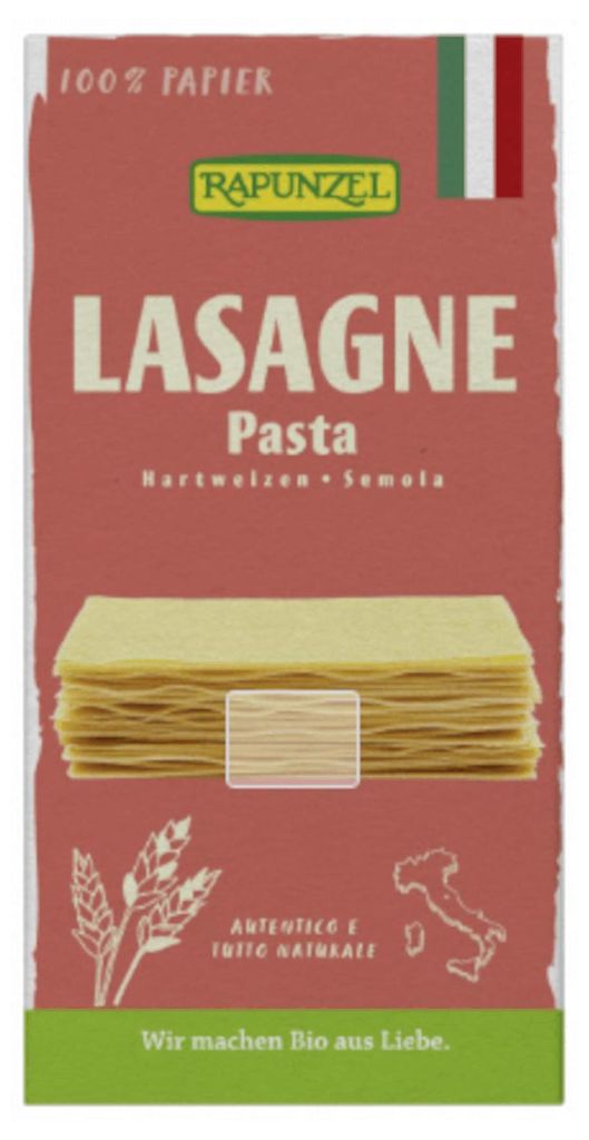 Sfoglie per lasagne - Semola 250g Immagine del prodotto 