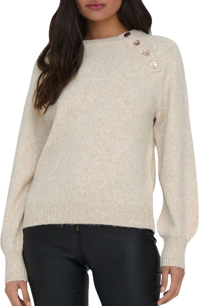 Only Emma Life Button Pullover Damen