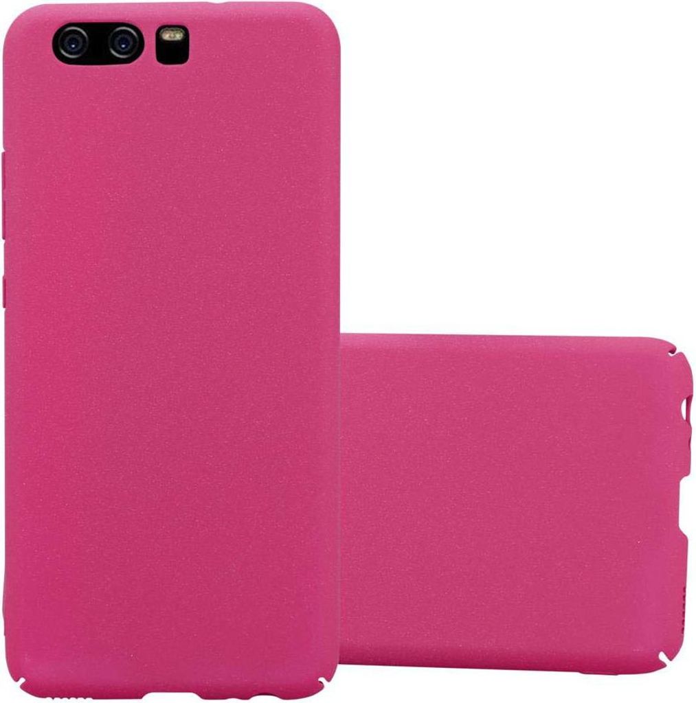 Cadorabo Schutzhülle für Huawei P10 Hülle in Pink Etui Hard Case Handyhülle Cover