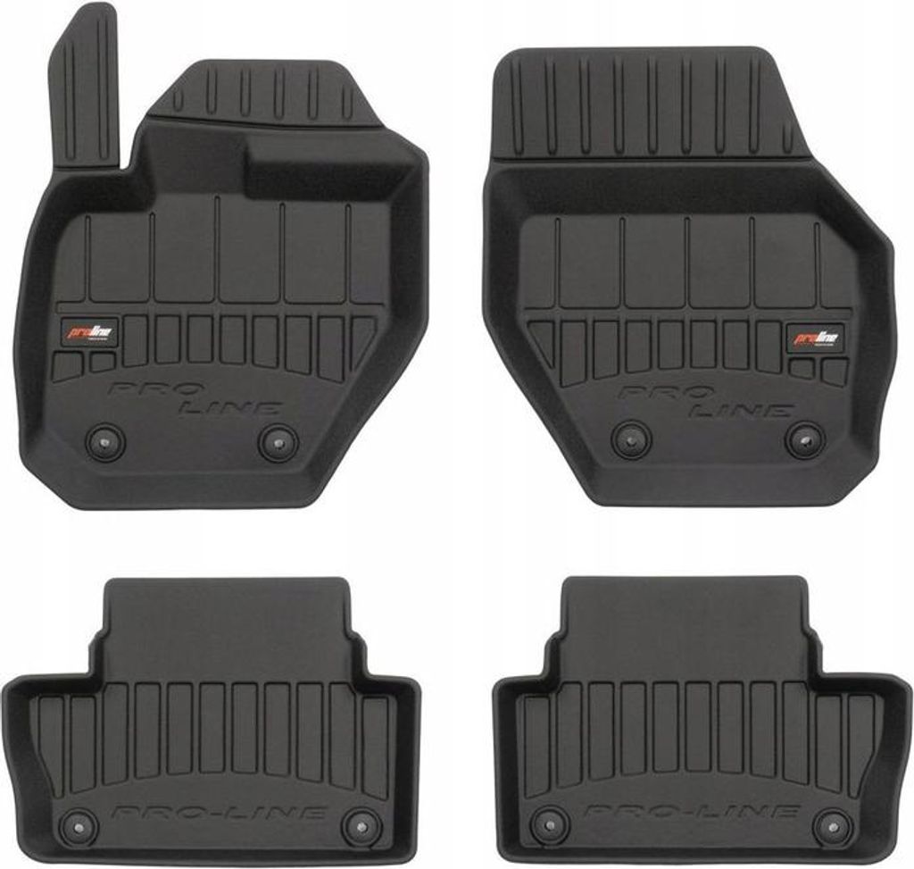 Gummimatten und Fußmatten Volvo XC60 1 2008-2017 3D Mulde