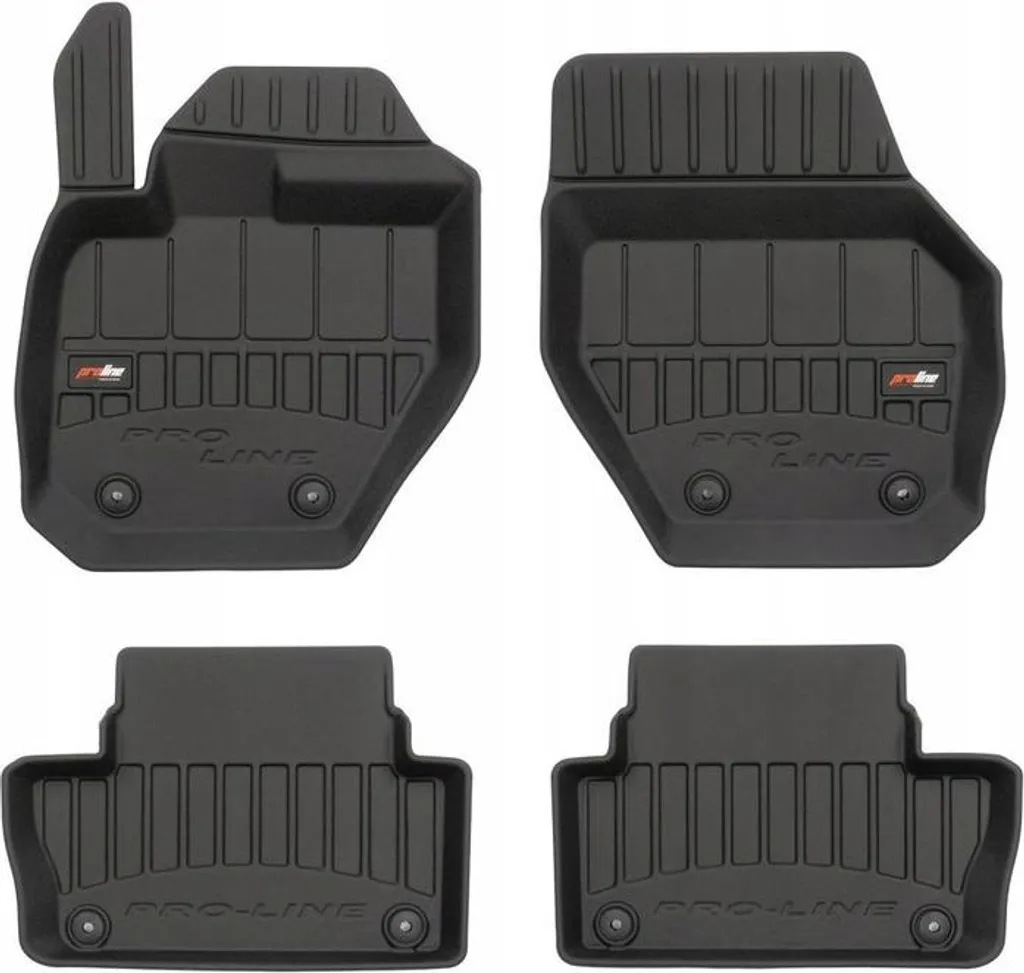 Tappeti Vasca 3D Volvo XC60 2008-2017 Gomma Inodore Su Misura